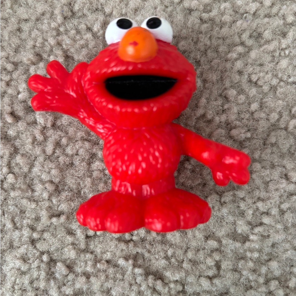 Sesame Street Workshop Elmo Red Monster 2.5" Inch Figure 2013 Hasbro